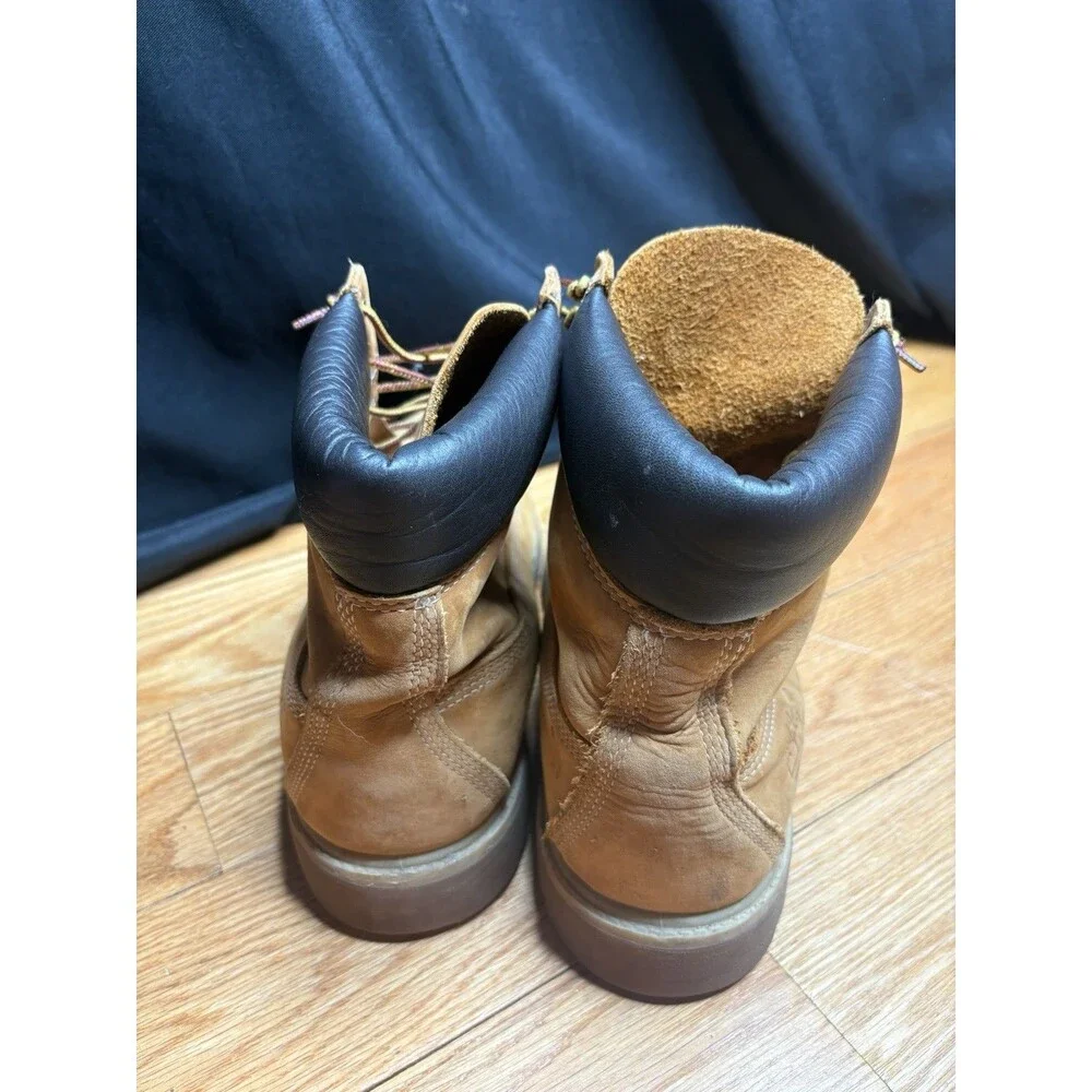 Timberland 6 Inch Premium Waterproof Boots Size Men’s 12 Wheat Nubuck Leather